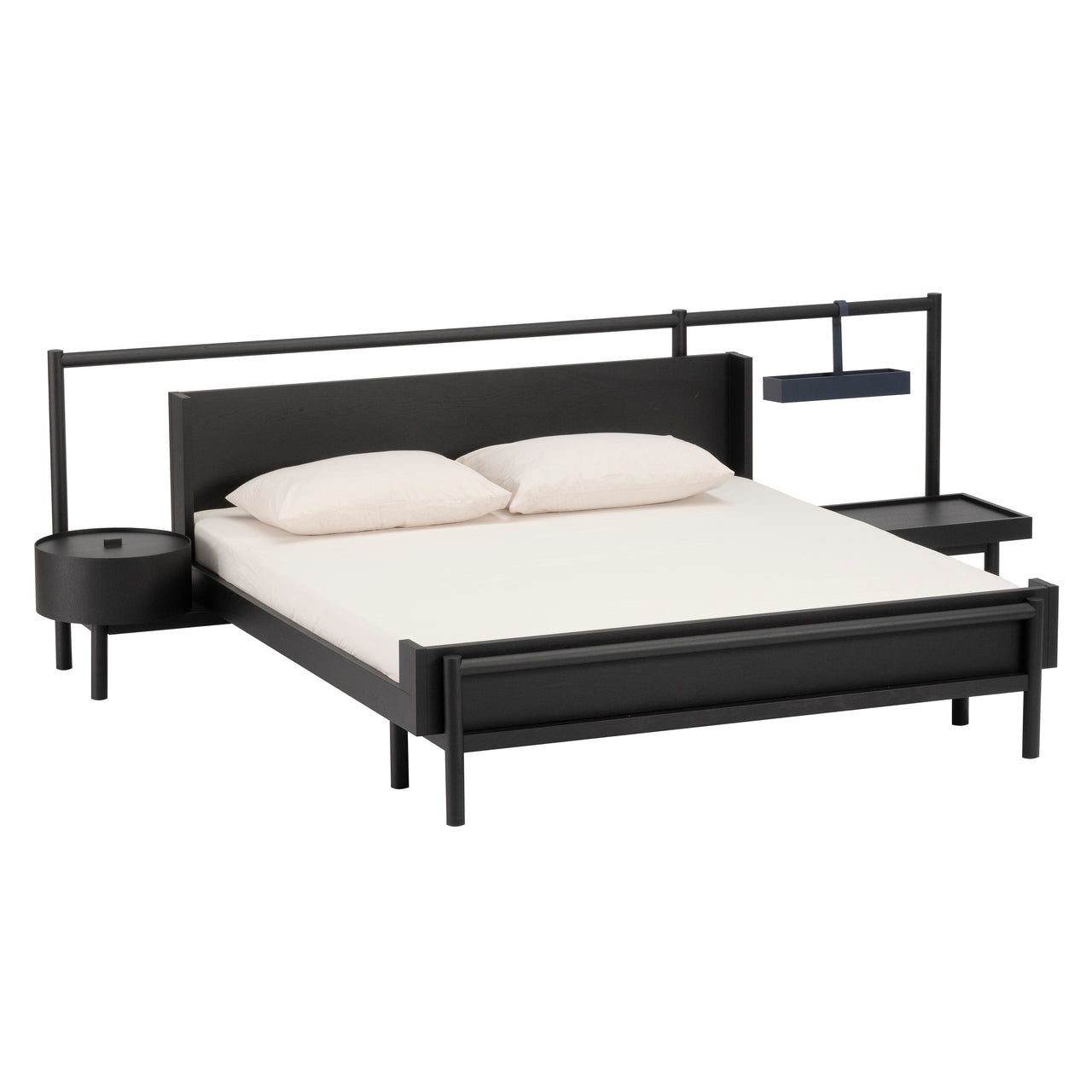 Umu Bed: Sumi Ash + Indigo Ash