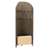 Cabine Dresser with Mirror: Smoked Oak + Natural