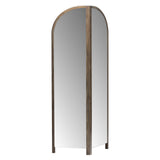 Cabine Dresser with Mirror: Smoked Oak