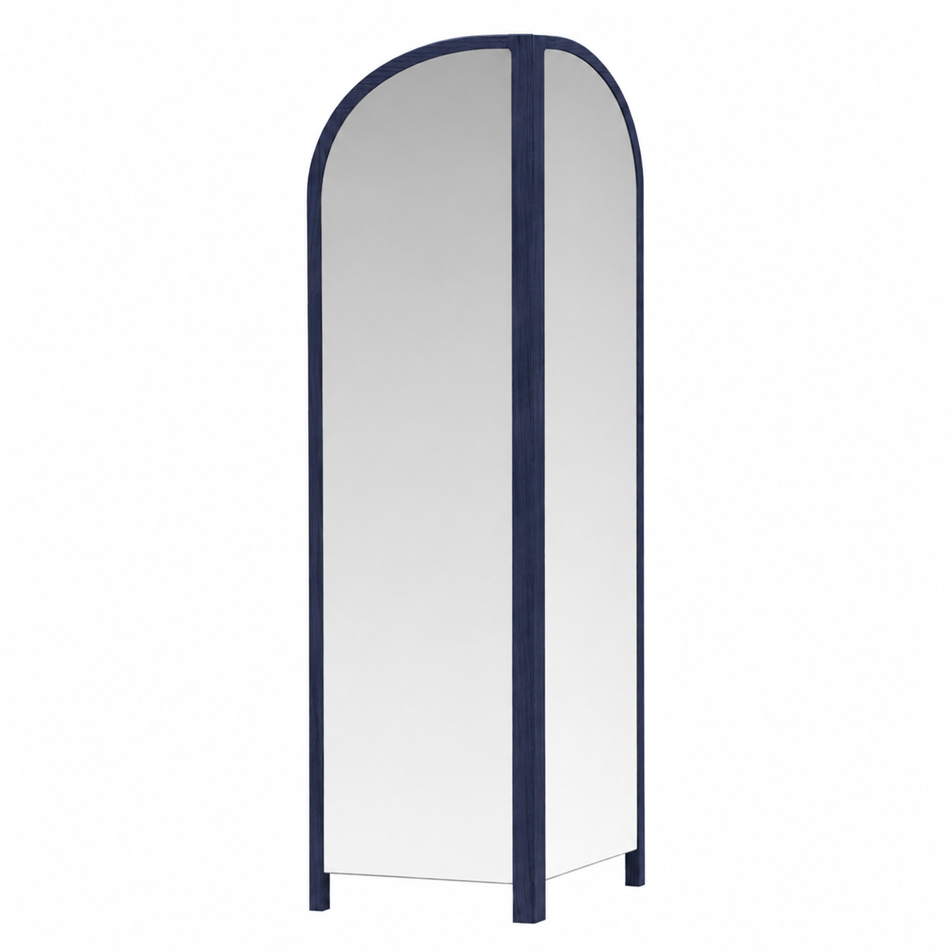 Cabine Dresser with Mirror: Indigo Ash