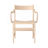 Waiter XL Armchair: Natural Beech