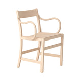 Waiter XL Armchair: Natural Beech