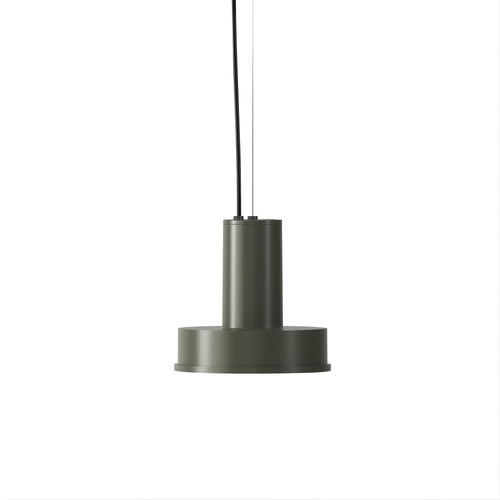 Arne S Domus Pendant Lamp: Dark Green