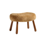 Clam Stool: Fumed Oak