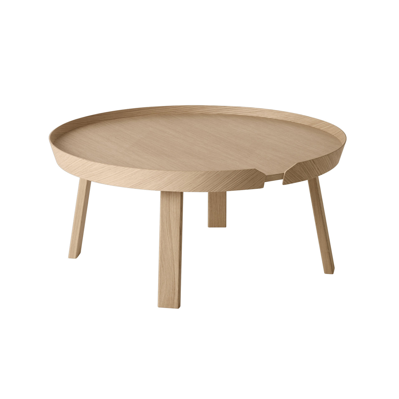 Around Coffee Table: Large + Oak