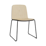 Just Chair: Metal Base + Ash + Black + Black