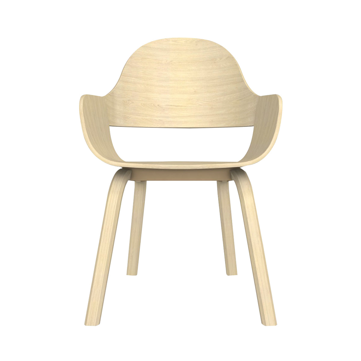 Showtime Nude Chair: Natural Ash