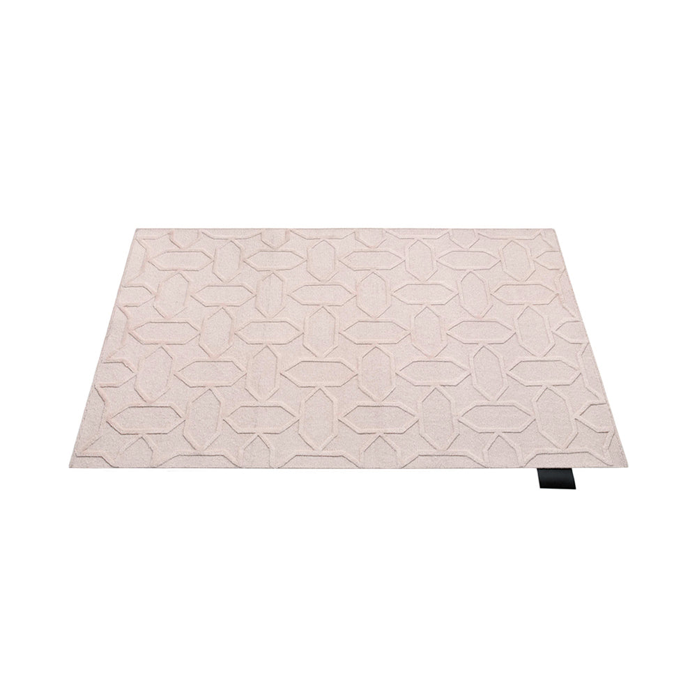 Gems Sumak Rug: Small + Light Beige