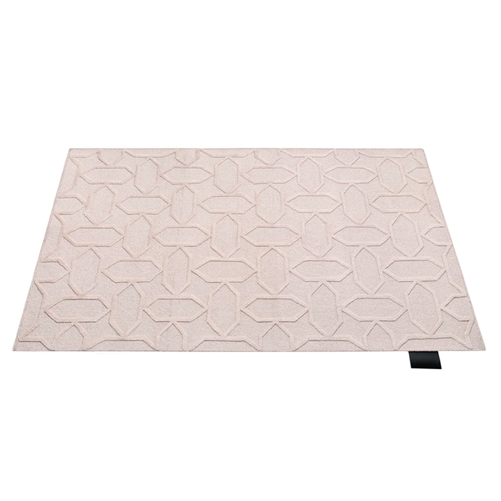 Gems Sumak Rug: Large + Light Beige