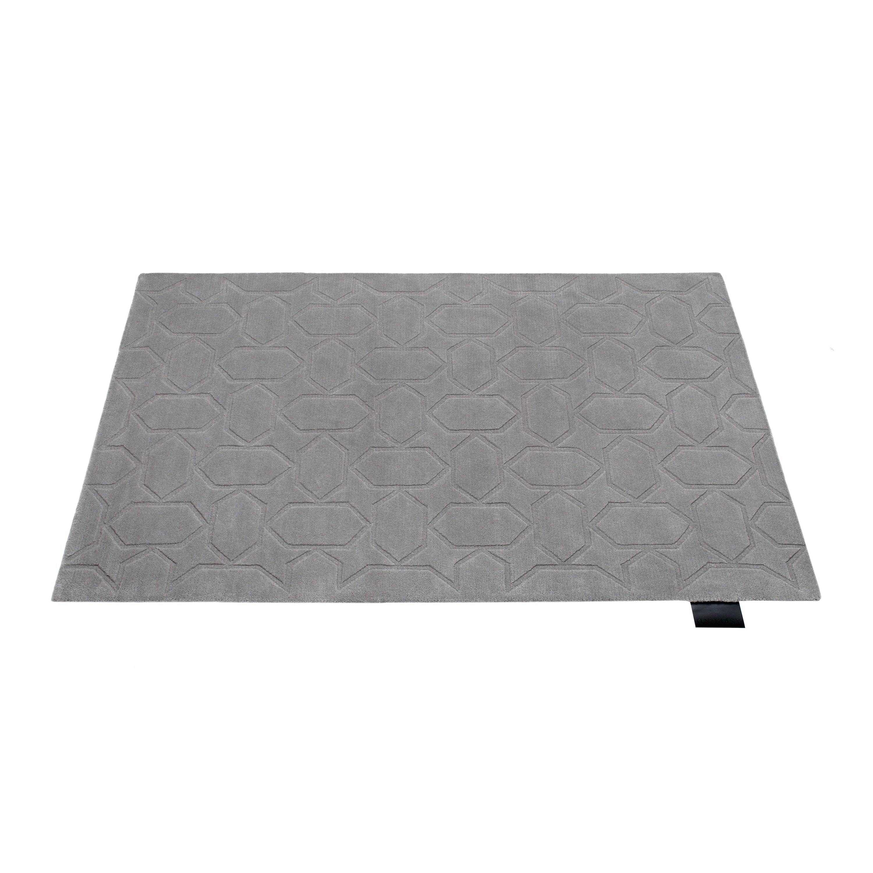 Gems Relief Rug: Medium + Silver