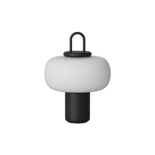 Nox Portable Table Lamp: Black