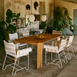 Atmosfera Dining Table: Outdoor + LS