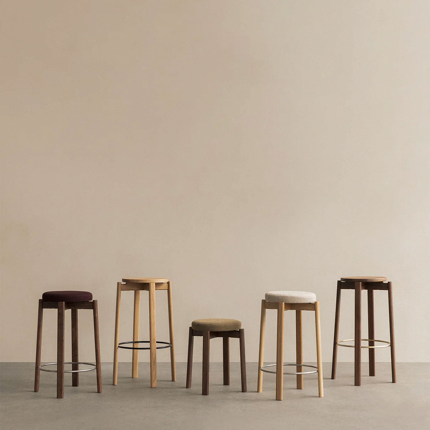 Passage Bar + Counter Stool: Upholstered