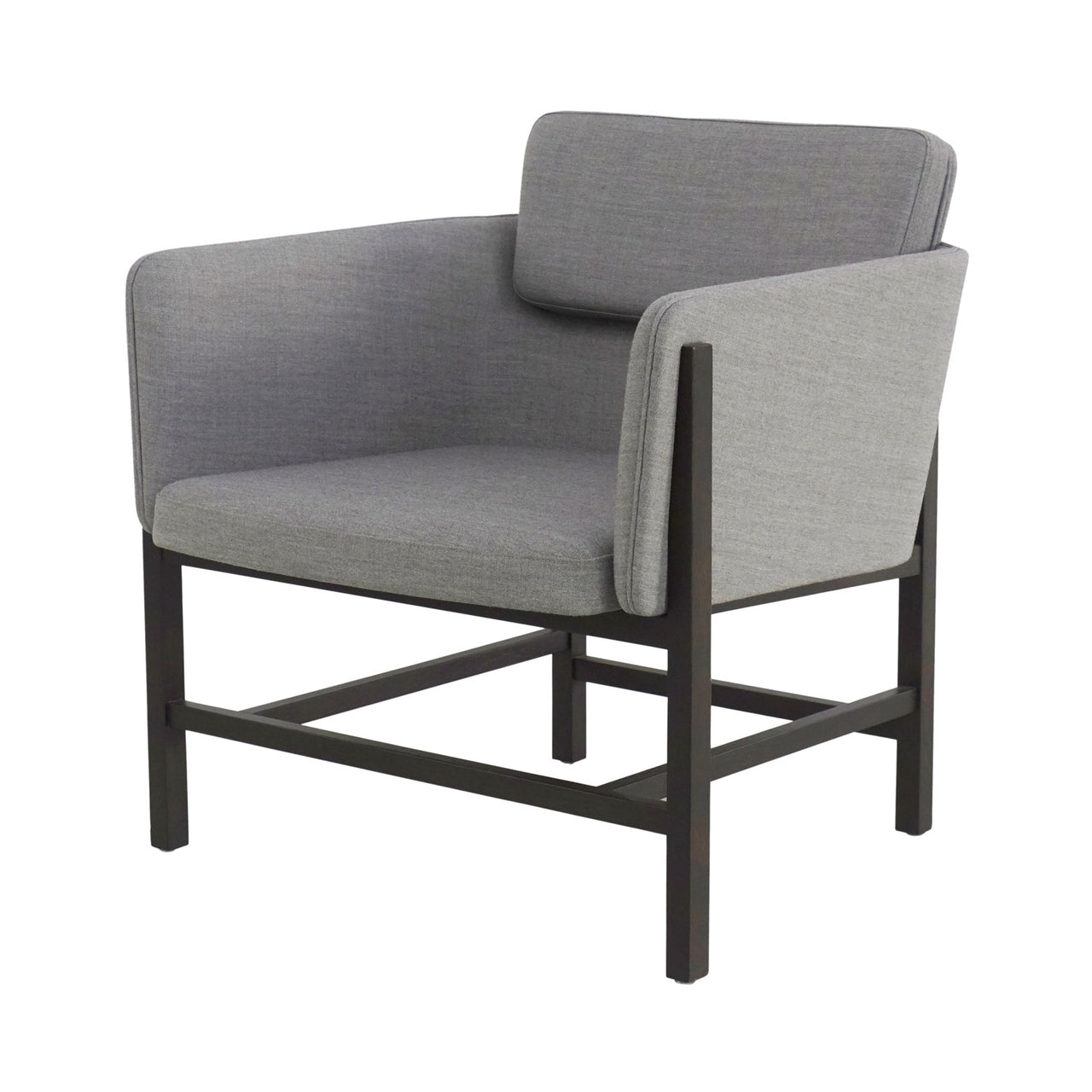 Aya Lounge Chair: Onyx Oak