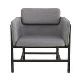 Aya Lounge Chair: Onyx Oak