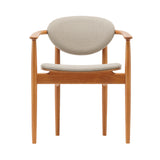 Azabu Hills Dining Chair A-DC04: Keyaki Brown