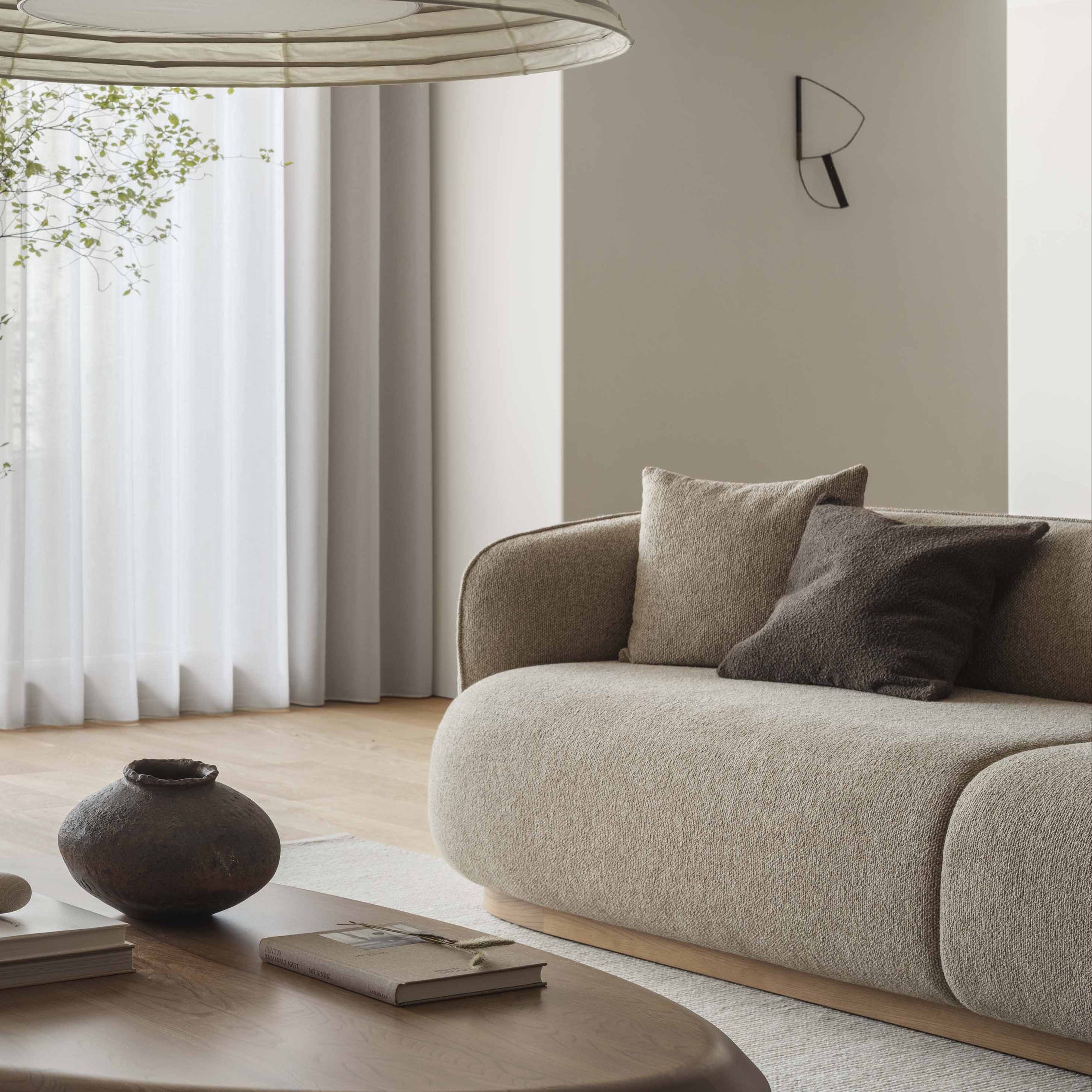 Azabu Residence 3 Seater Sofa A-S02: DI