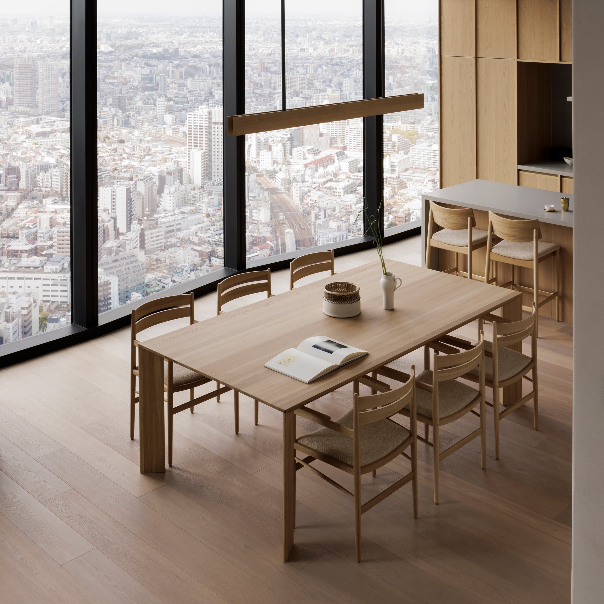 Azabu Residence Dining Table A-DT02: LS