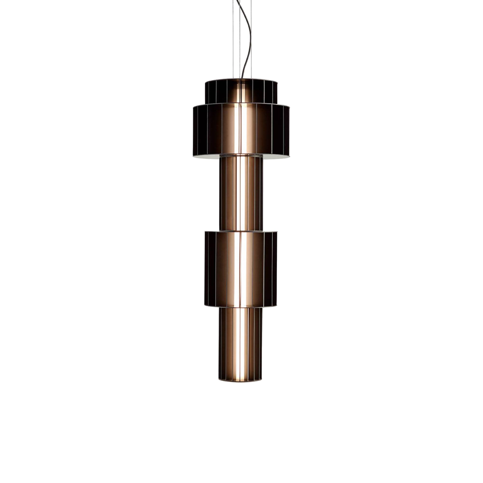 Babel Hanging Lamp: High + Black Matt