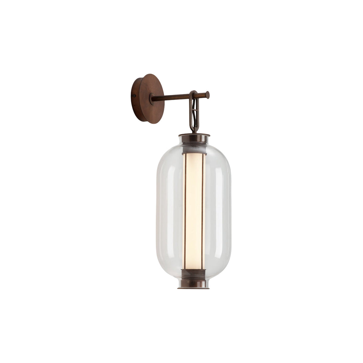 Bai A Ba Ba Wall Lamp: Outdoor + Transparent