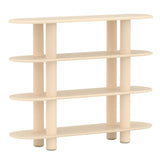 Eclipso Shelving System: 4 + Beige