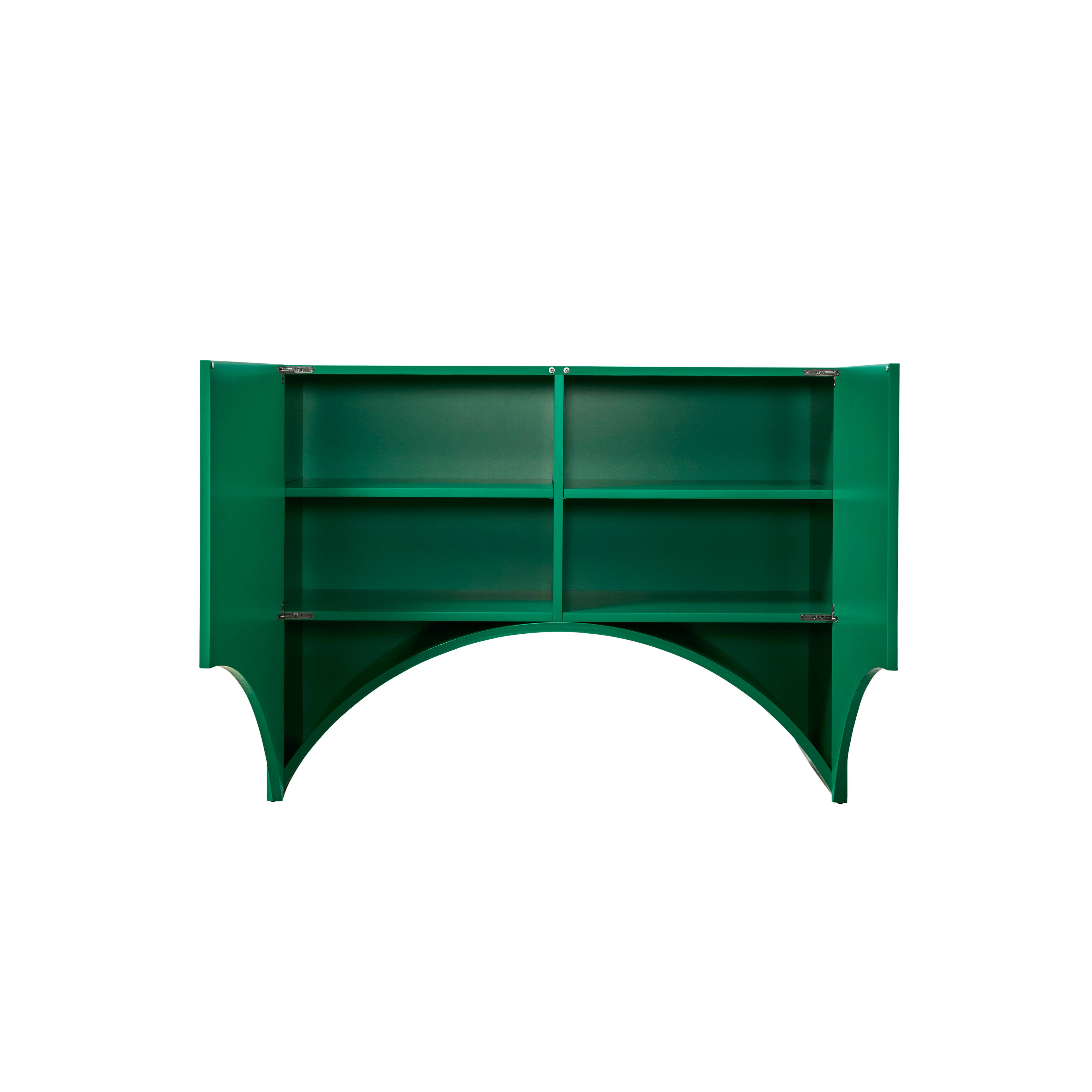 Bridges Cabinet: Glass Top + Small - 35.4