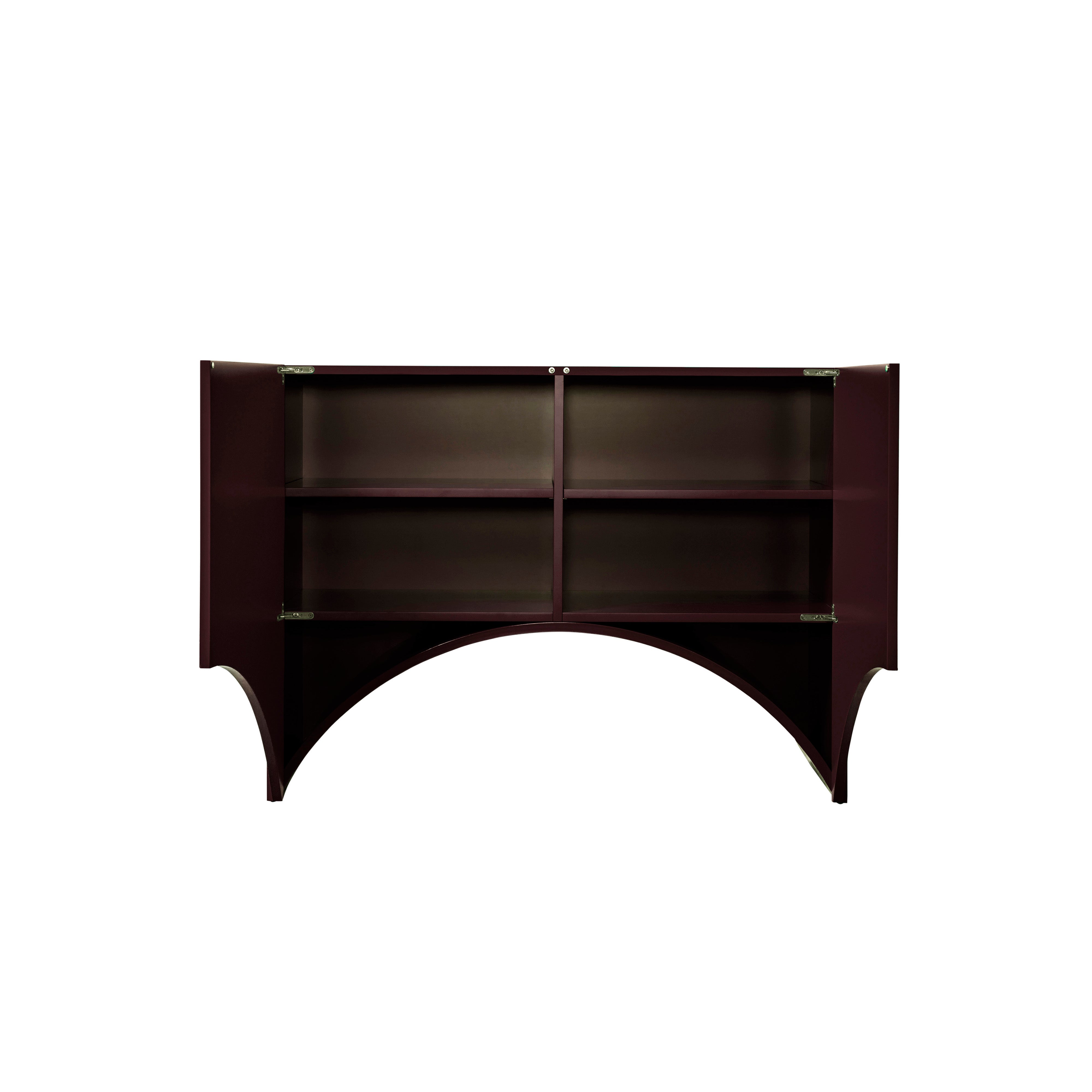 Bridges Cabinet: Glass Top + Small - 35.4