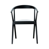 Chair B: Upholstered + Black Lacquered Ash