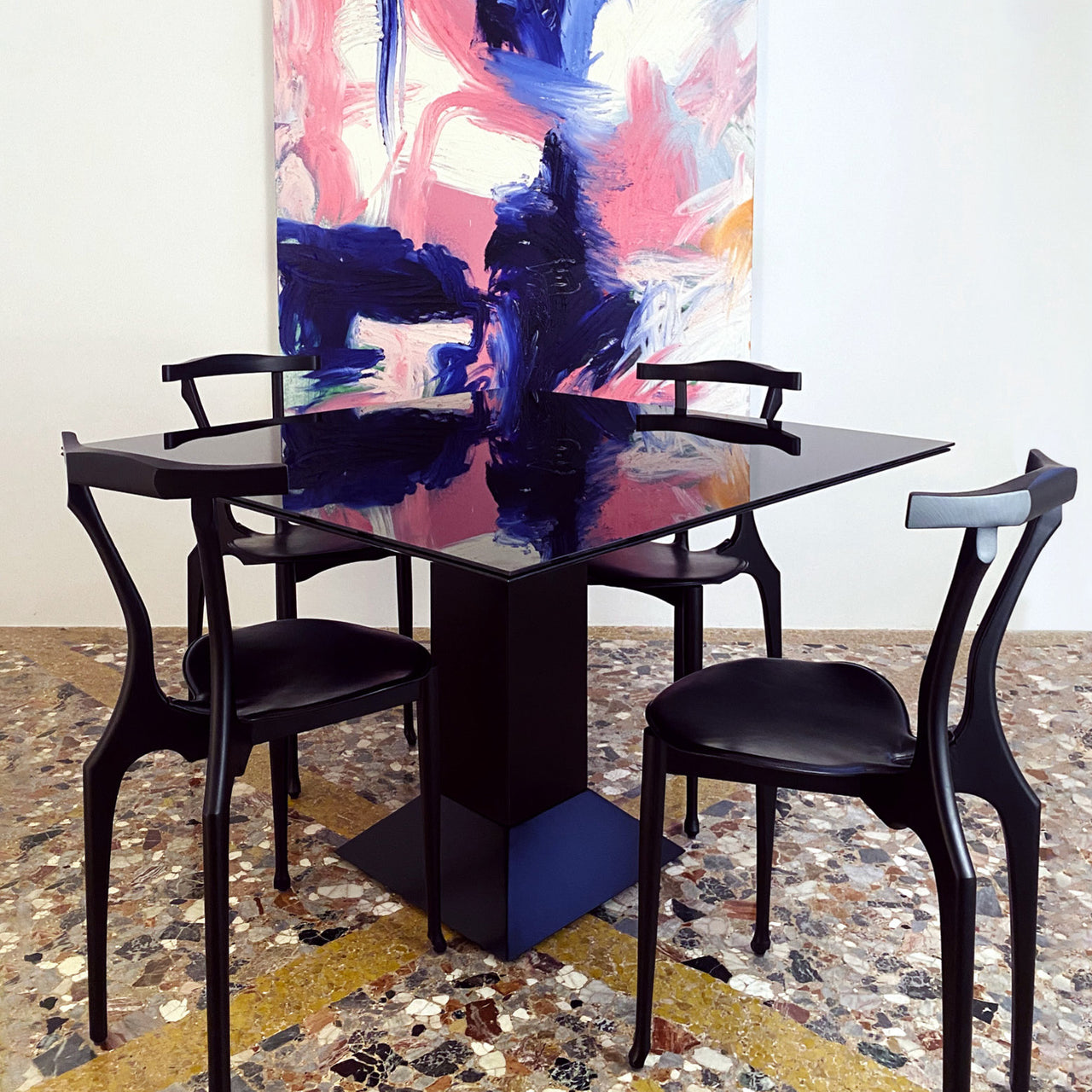 Gaulinetta Chair: Upholstered