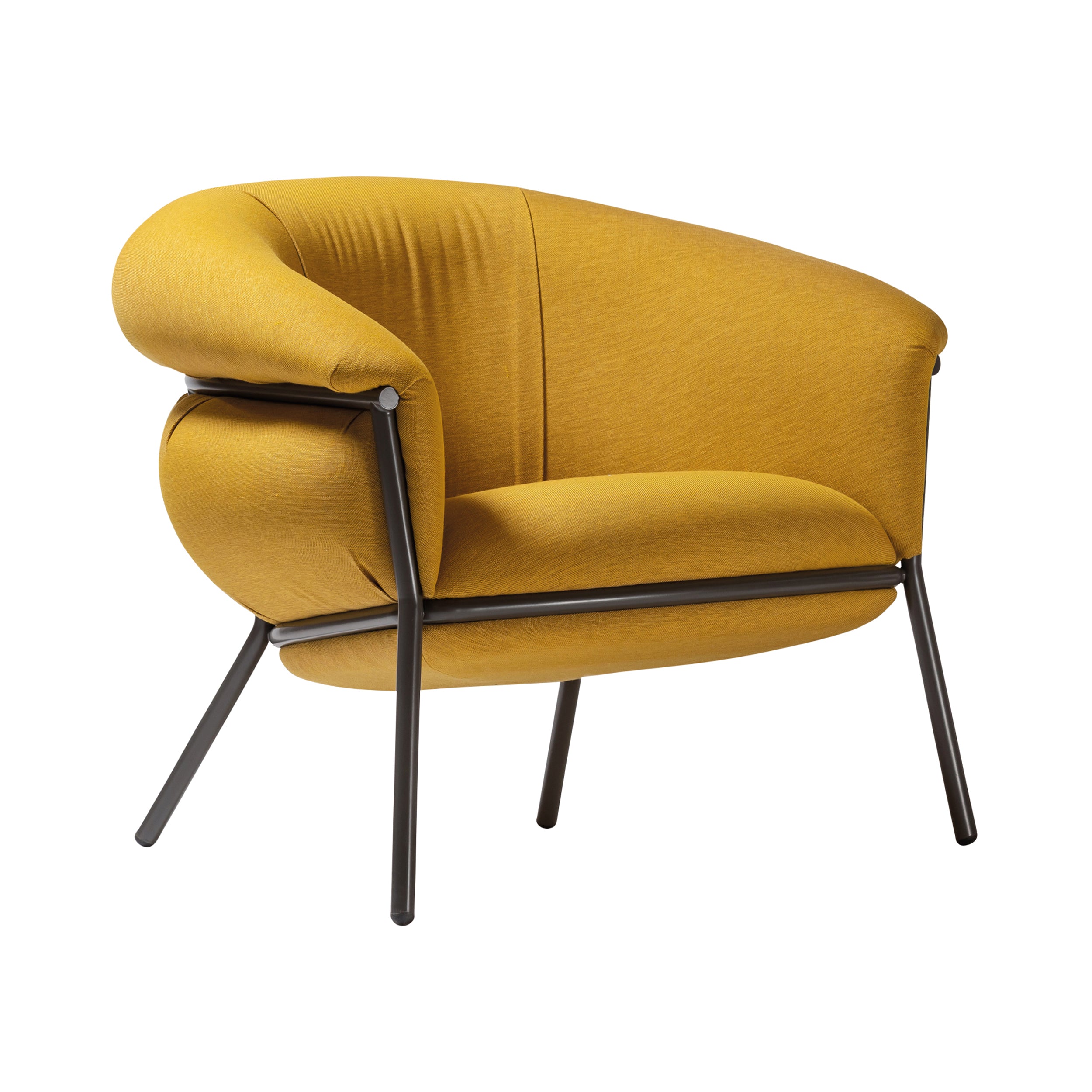 Grasso Armchair: Dark Grey