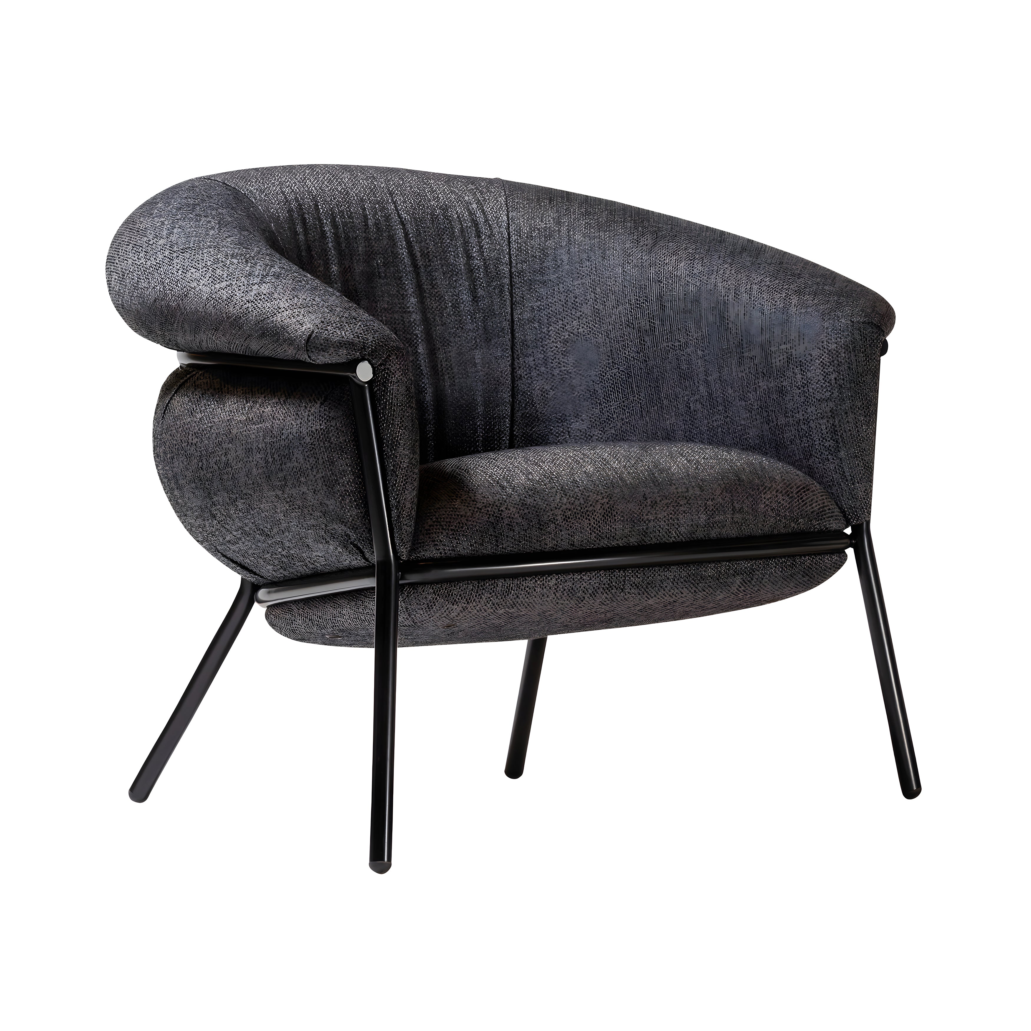 Grasso Armchair: Black