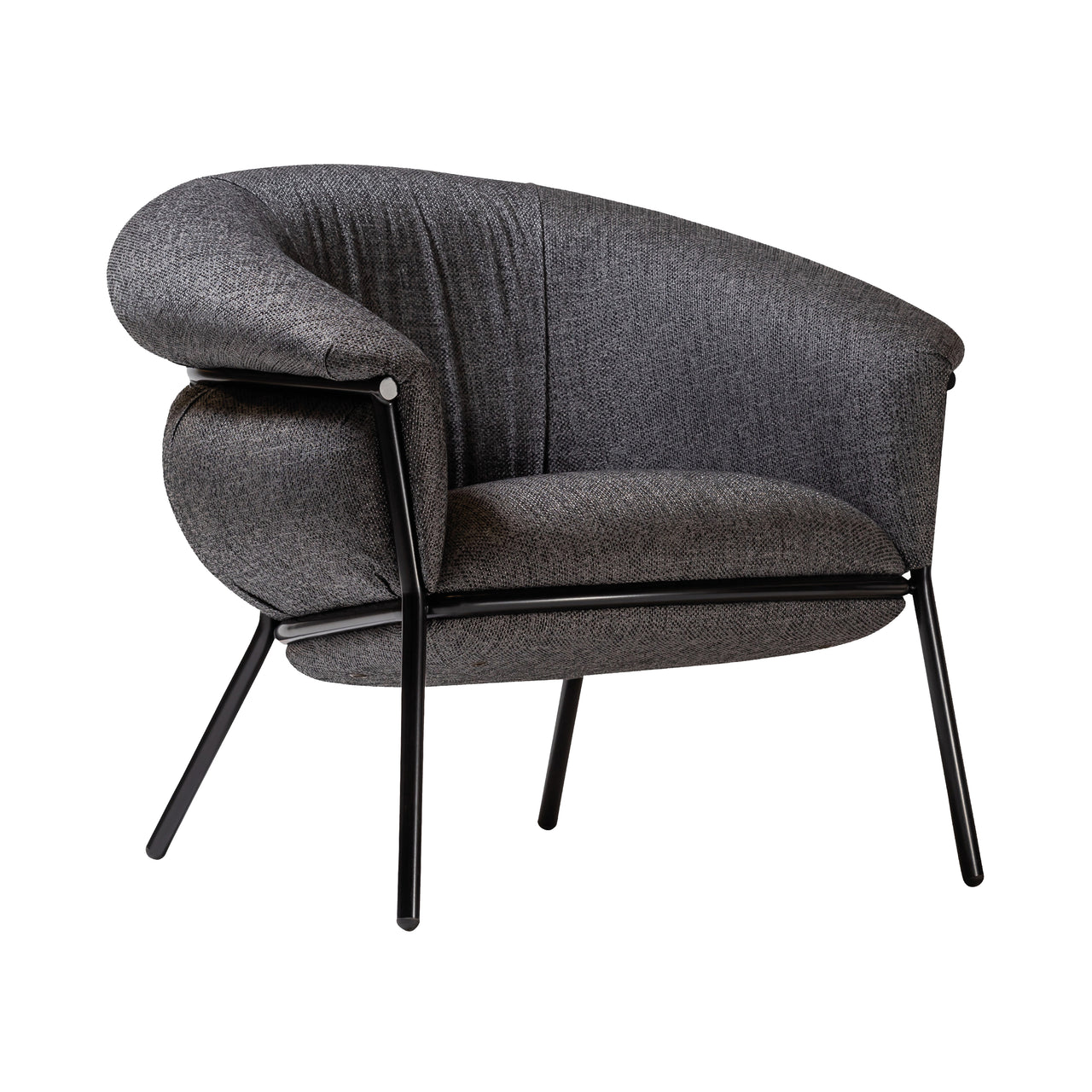 Grasso Armchair: Black