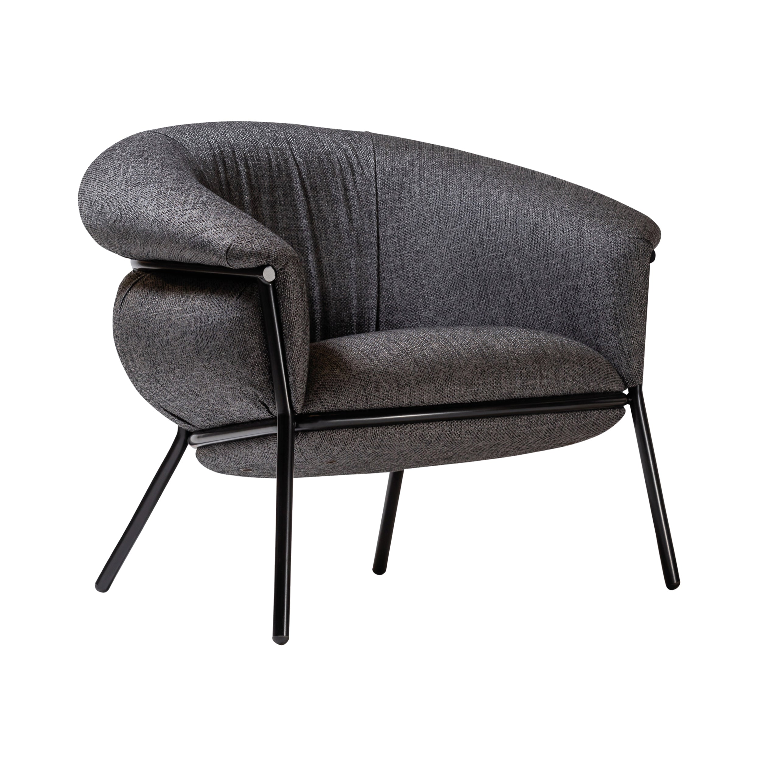 Grasso Armchair: Black
