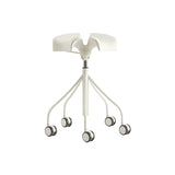 Binaria Adjustable Stool: White