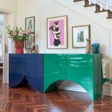 Bridges Cabinet: Glass Top