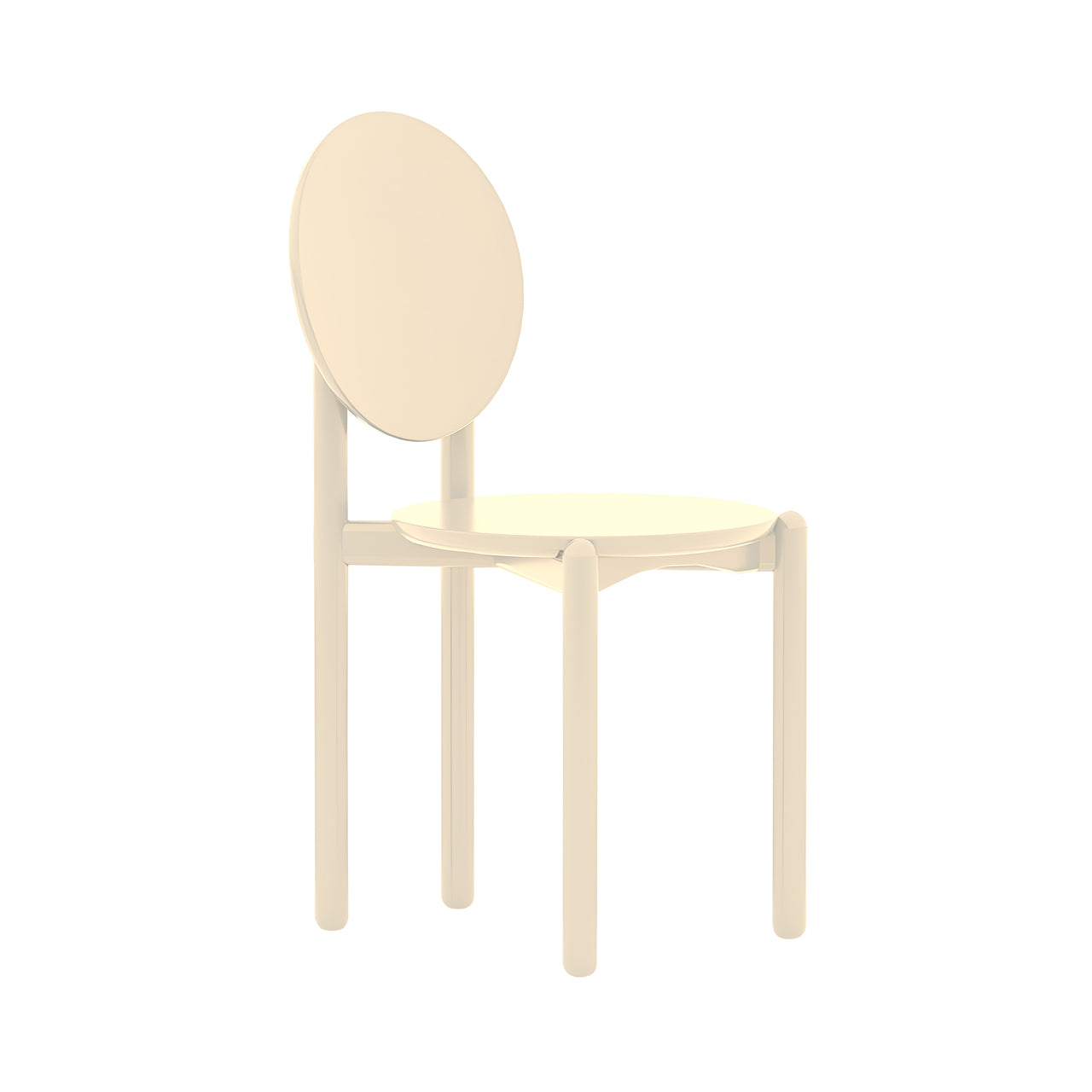 Eclipso Chair: Beige