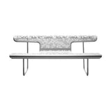 EL Poeta Bench: Silver Grey