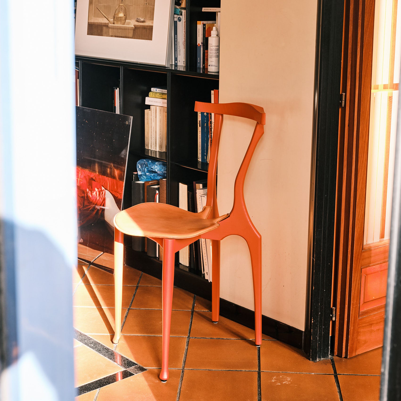 Gaulinetta Chair: Upholstered