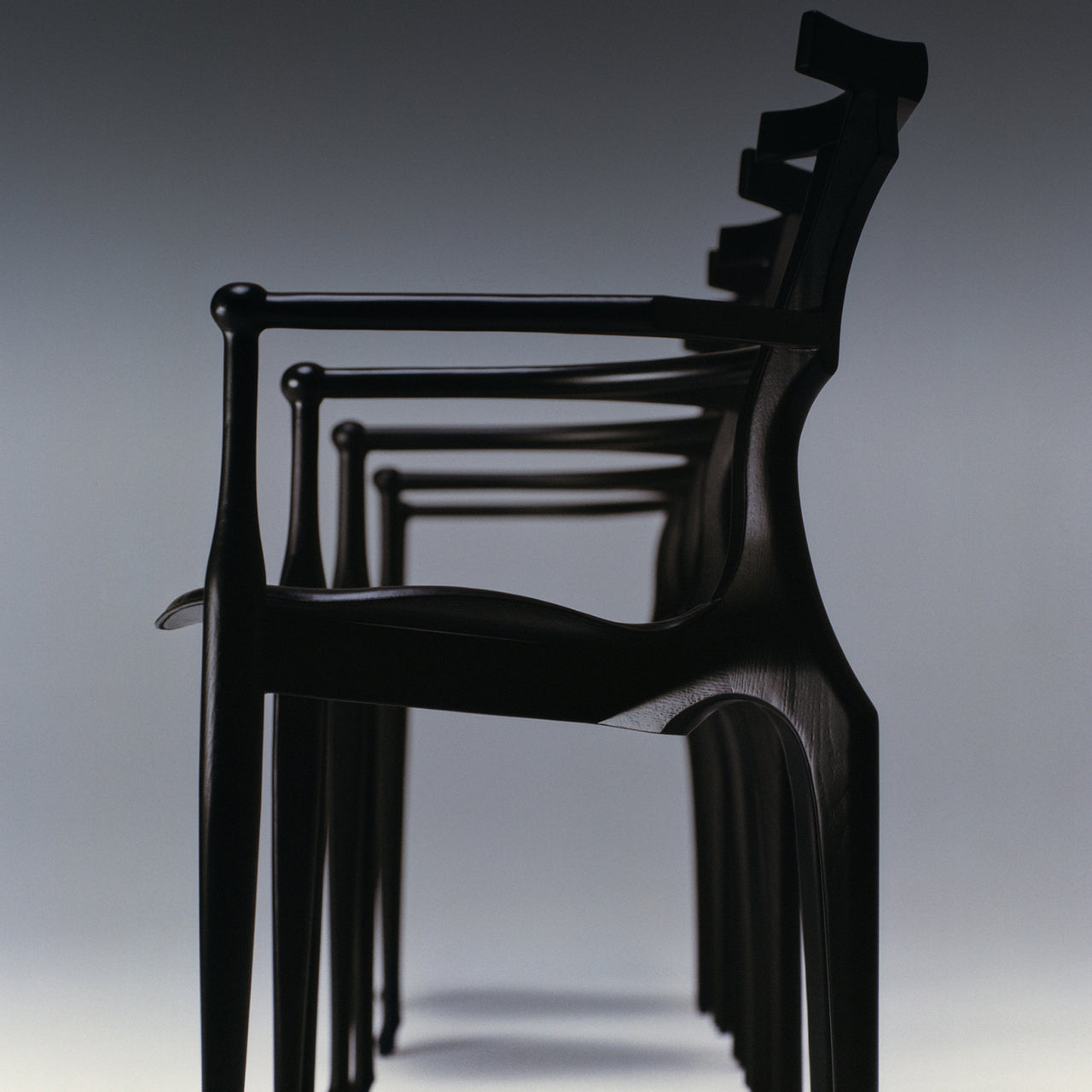 Gaulino Armchair: Upholstered