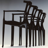 Gaulino Armchair: Upholstered