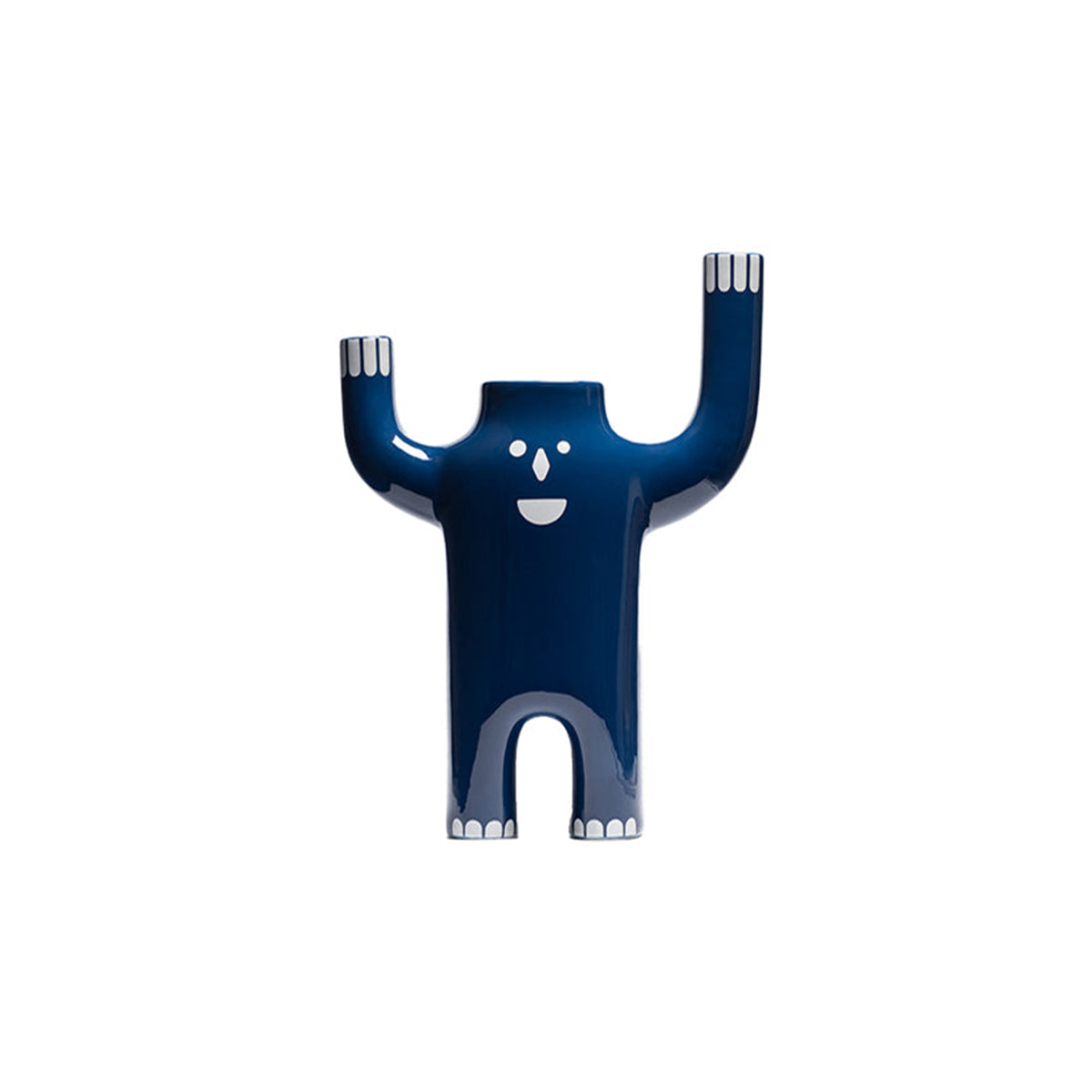 Happy Susto Vases: Blue + Small - 13.4