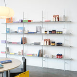 Hypostila Shelf System: Silver