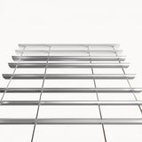 Hypostila Shelf System: Silver
