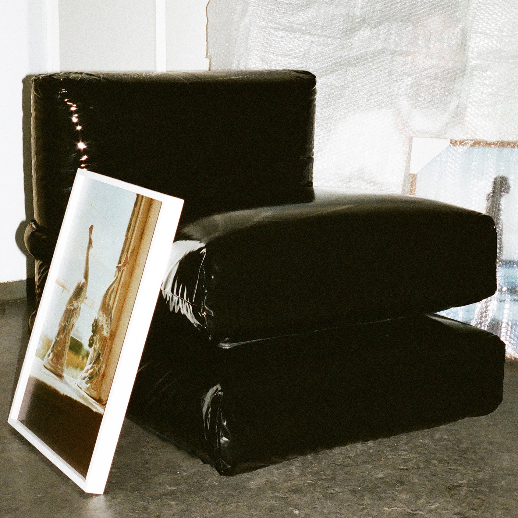 Pillow X Kassl Edition Modules Sofa: Lacquered Cotton