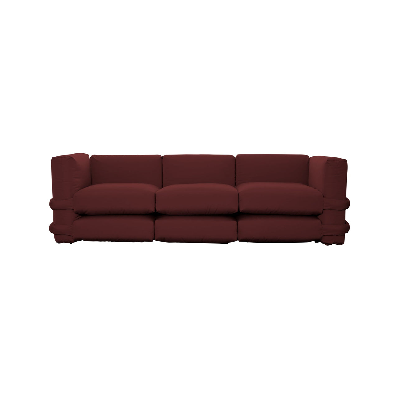 Pillow Modular Sofa: Fabric + Configuration 2