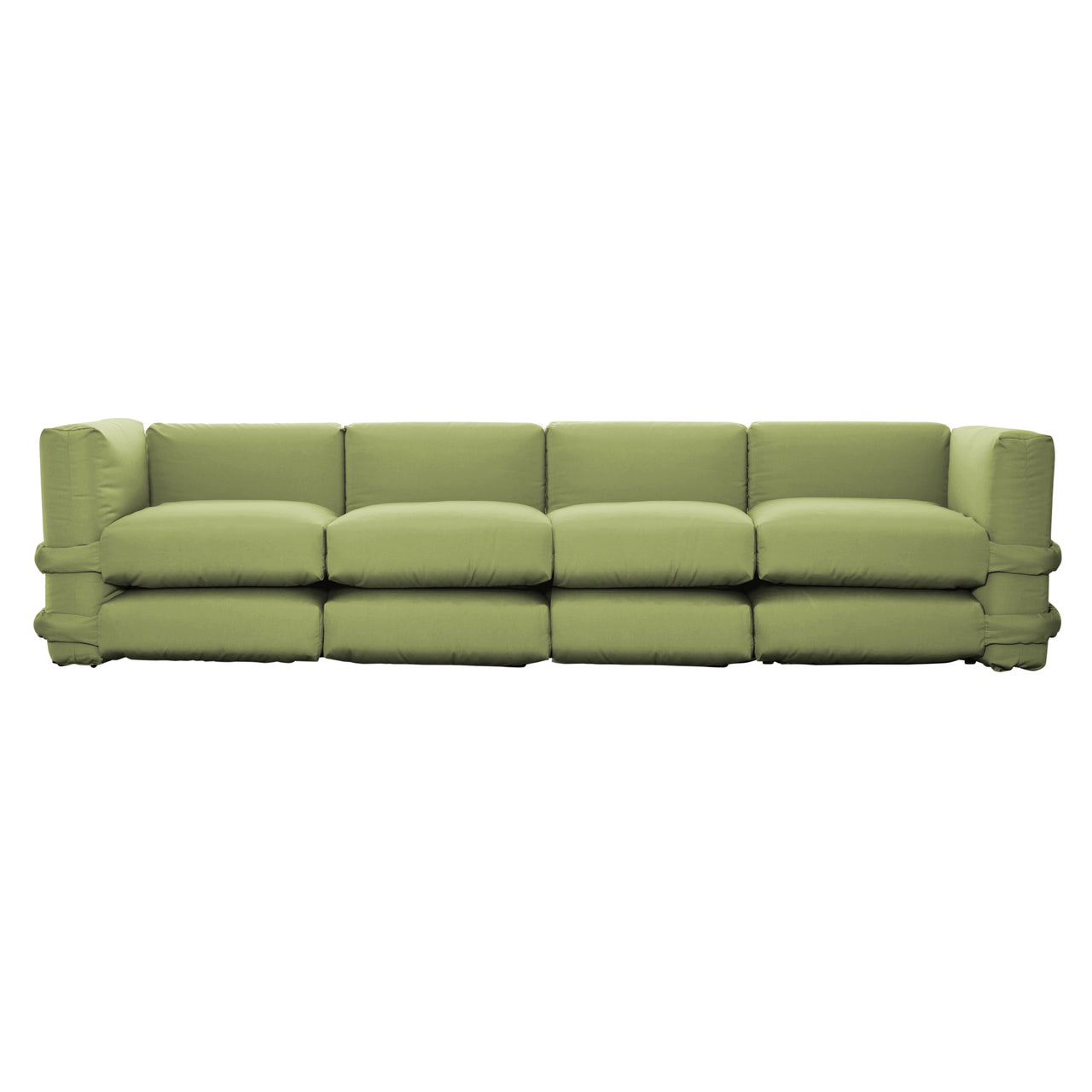 Pillow Modular Sofa: Fabric + Configuration 4