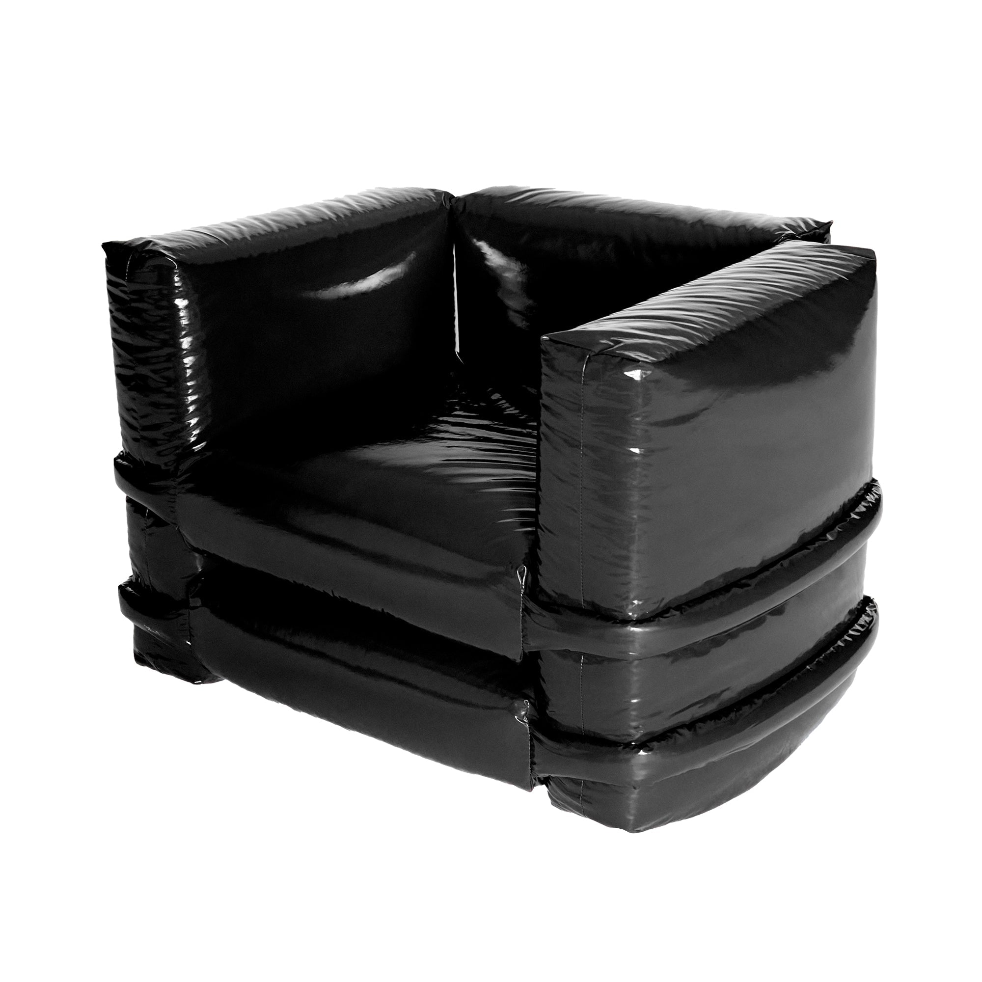 Pillow X Kassl Edition Sofa Armchair: Lacquered Cotton