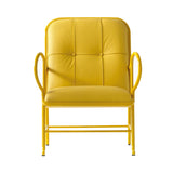 Gardenias Armchair: High-Gloss Yellow