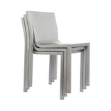 Stedelijk Stacking Chair - Aluminum: Quick Ship