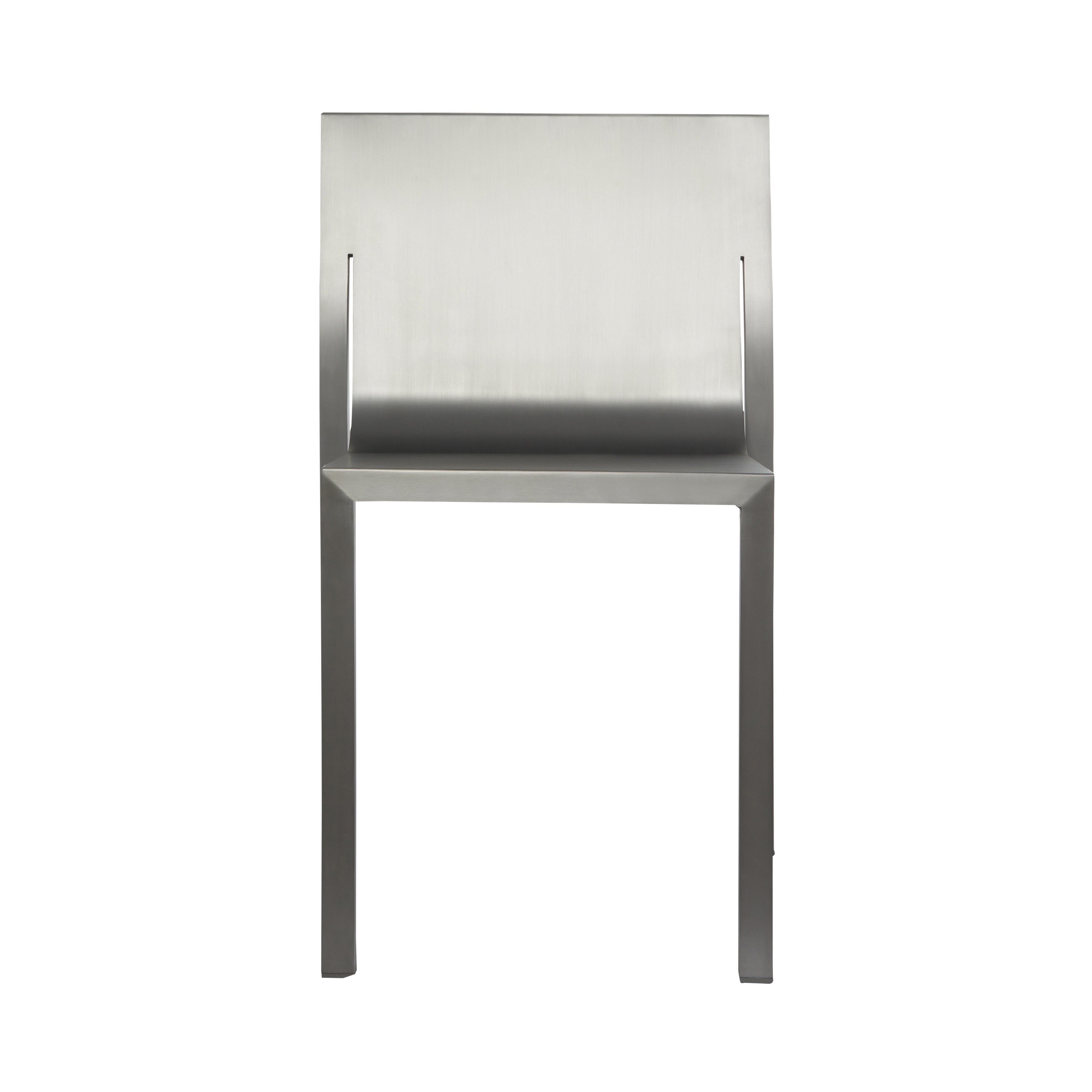 Stedelijk Stacking Chair - Aluminum: Quick Ship